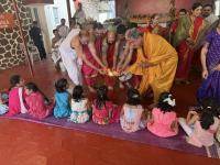 Sharadiya Navaratri Utsava 2025 - Day 9 at Karla (30 Sep 2025) Smt Sanjana Hervatte Bantwal and Shri Soham Honnavar